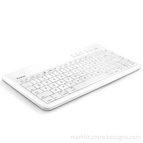78-key Bluetooth Keyboard, Supports iPad, iPhone 4 and Google Android Phones